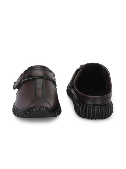 Men's Bantu Style Brown Loafer Casual Shoe